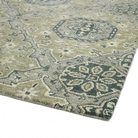 Kaleen Helena Collection Dark Fern Area Rug 10' x 14'