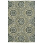 Kaleen Helena Collection Dark Fern Runner 2\'6" x 8\'