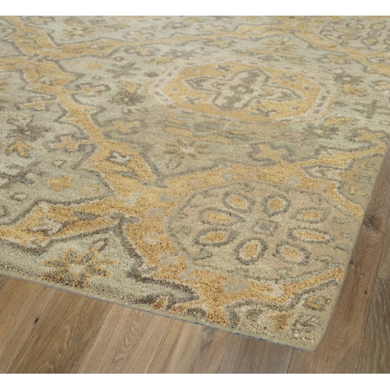 Kaleen Helena Collection Sage Brown Area Rug 10' x 14'