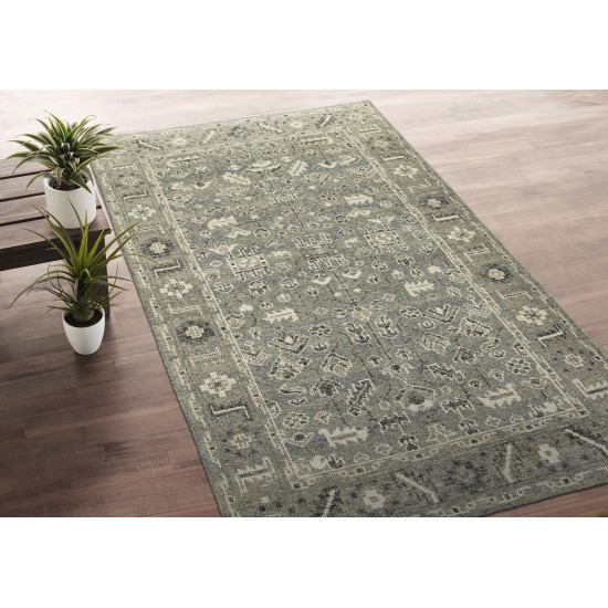 Kaleen Herrera Collection Spa Ivory Runner 2'6" x 12'