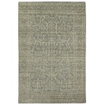 Kaleen Herrera Collection Spa LtBrown Throw Rug 2' x 3'