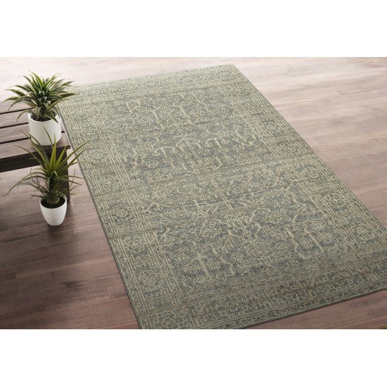 Kaleen Herrera Collection Spa LtBrown Throw Rug 2' x 3'