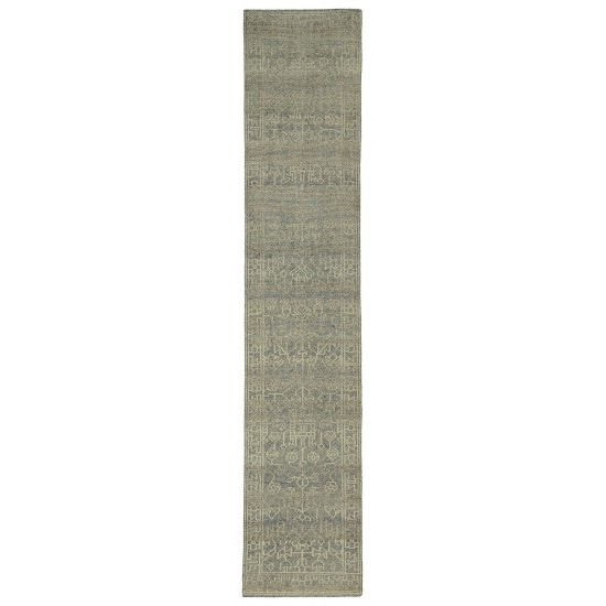 Kaleen Herrera Collection Spa LtBrown Runner 2'6" x 12'