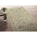 Kaleen Herrera Collection Light Sand Throw Rug 2' x 3'