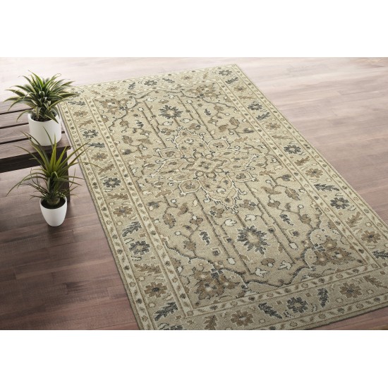 Kaleen Herrera Collection Light Sand Runner 2'6" x 12'