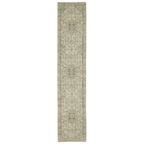 Kaleen Herrera Collection Light Beige Throw Rug 2' x 3'