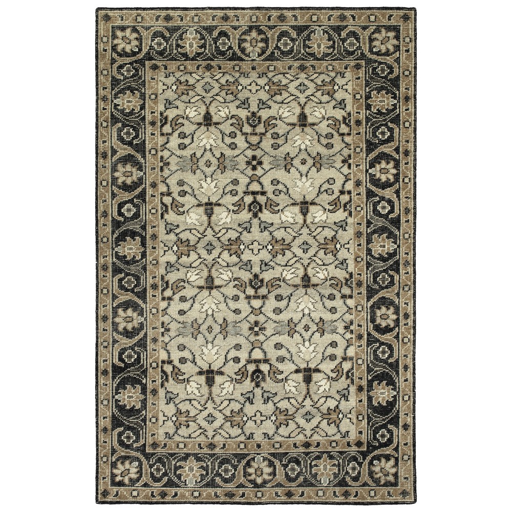 Kaleen Herrera Collection Dark Oatmeal Runner 2'6" x 12'