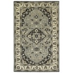 Kaleen Herrera Collection Gray Charcoal Runner 2'6" x 12'