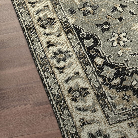 Kaleen Herrera Collection Gray Charcoal Area Rug 9' x 12'