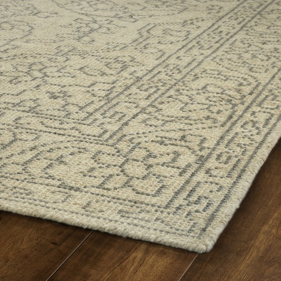 Kaleen Herrera Collection Light Linen Throw Rug 3' x 5'