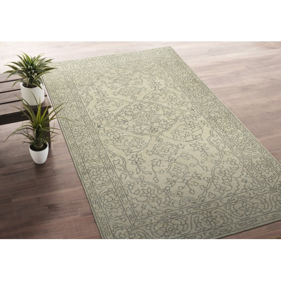 Kaleen Herrera Collection Light Linen Throw Rug 3' x 5'