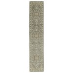 Kaleen Herrera Collection Gray LtBrown Throw Rug 2' x 3'