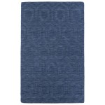 Kaleen Imprints Modern Collection Dark Blue Area Rug 8' x 11'