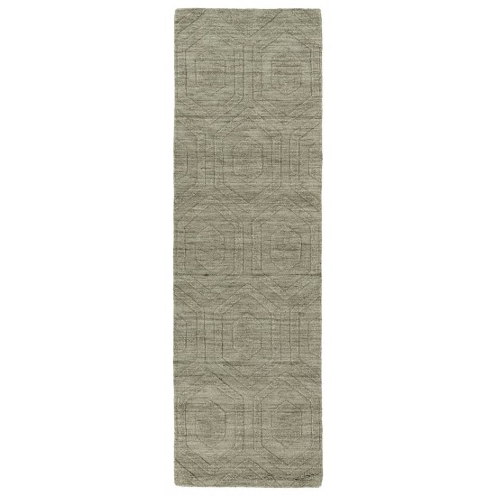 Kaleen Imprints Modern Collection IPM01-82 Lightbrown Runner 2'6" x 8'