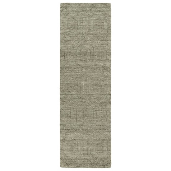 Kaleen Imprints Modern Collection IPM01-82 Lightbrown Area Rug 3'6" x 5'6"