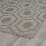 Kaleen Imprints Modern Collection IPM01-82 Lightbrown Area Rug 5' x 8'