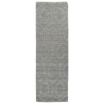 Kaleen Imprints Modern Collection Light Steel Area Rug 5' x 8'