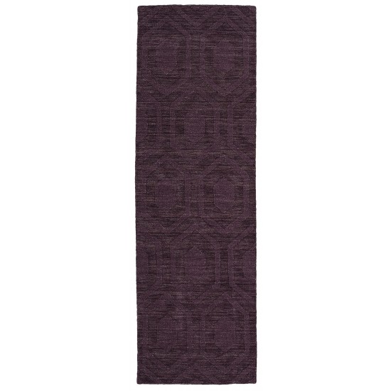 Kaleen Imprints Modern Collection Light Purple Area Rug 5' x 8'