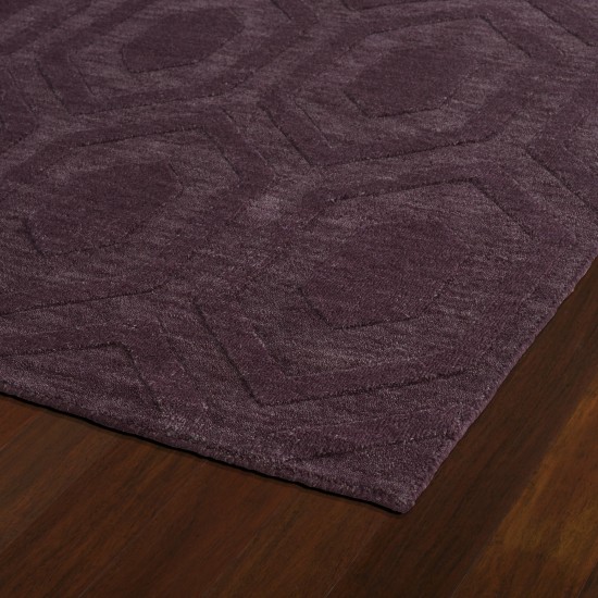 Kaleen Imprints Modern Collection Light Purple Area Rug 9'6" x 13'6"