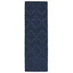 Kaleen Imprints Modern Collection IPM02-22 Navy Throw Rug 2' x 3'