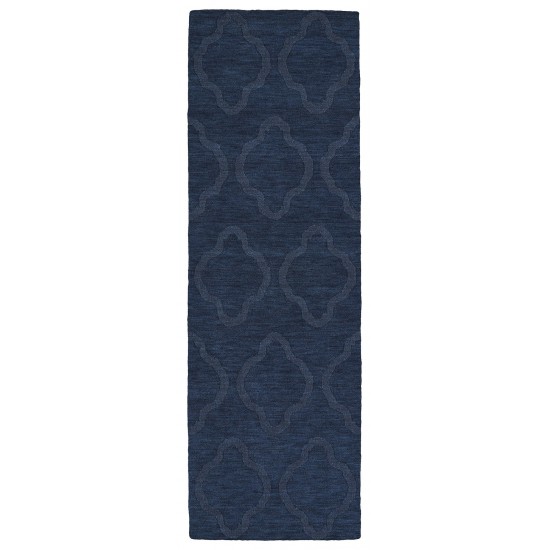 Kaleen Imprints Modern Collection IPM02-22 Navy Throw Rug 2' x 3'