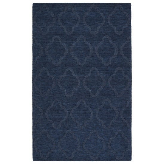 Kaleen Imprints Modern Collection IPM02-22 Navy Area Rug 3'6" x 5'6"