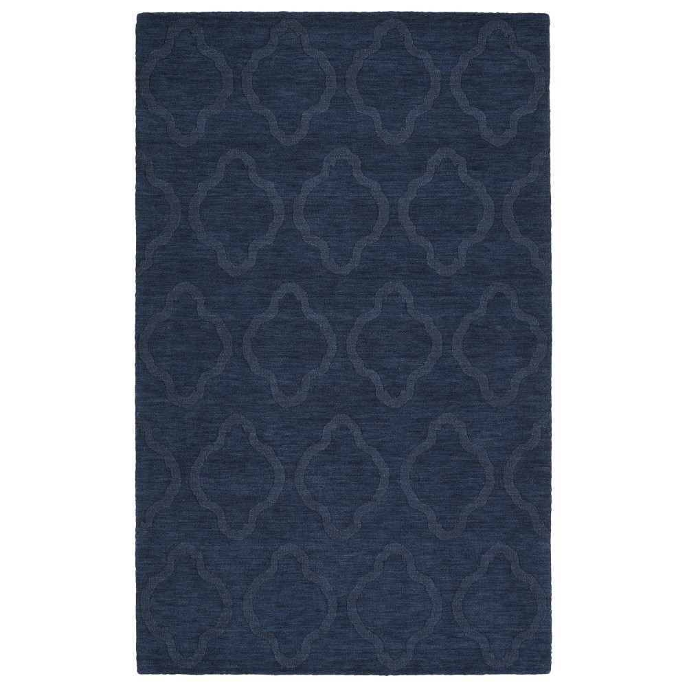 Kaleen Imprints Modern Collection IPM02-22 Navy Area Rug 8' x 11'