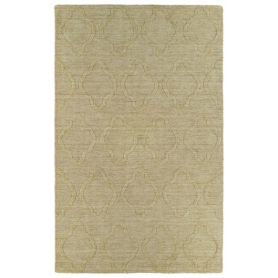 Kaleen Imprints Modern Collection IPM02-28 Yellow Area Rug 3'6" x 5'6"