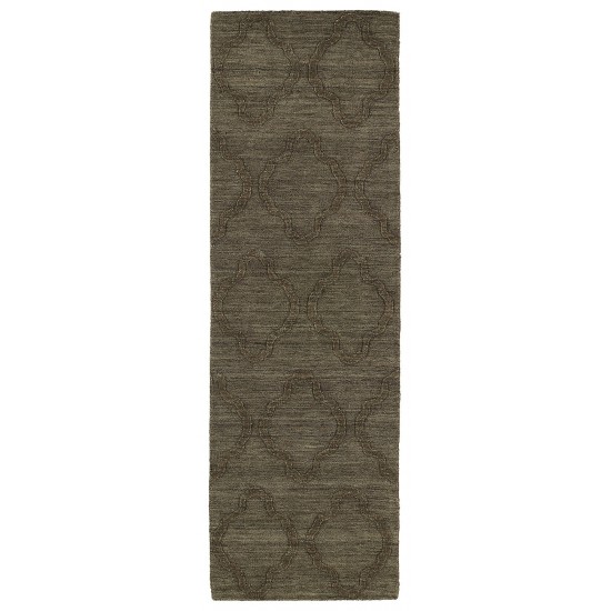 Kaleen Imprints Modern Collection IPM02-40 Chocolate Area Rug 3'6" x 5'6"