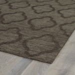 Kaleen Imprints Modern Collection IPM02-40 Chocolate Area Rug 9'6" x 13'6"