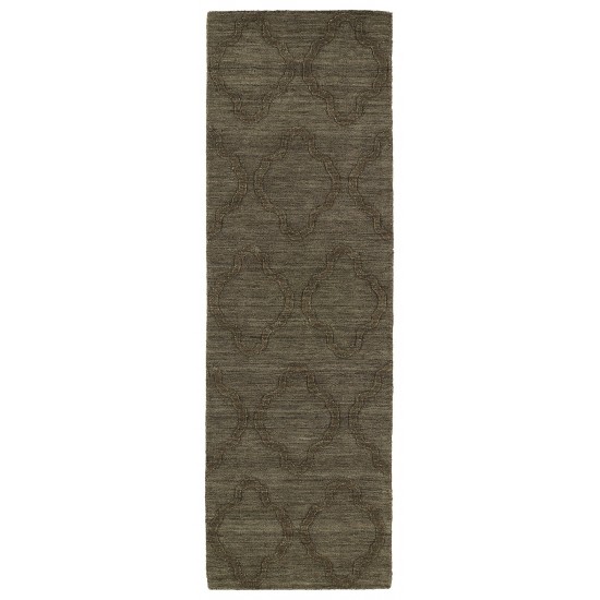 Kaleen Imprints Modern Collection IPM02-40 Chocolate Area Rug 9'6" x 13'6"