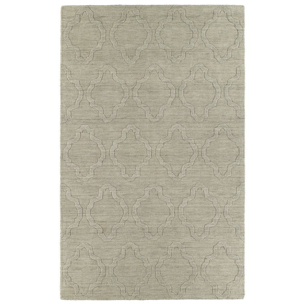 Kaleen Imprints Modern Collection IPM02-84 Oatmeal Throw Rug 2' x 3'