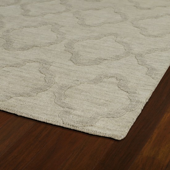 Kaleen Imprints Modern Collection IPM02-84 Oatmeal Throw Rug 2' x 3'