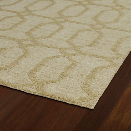 Kaleen Imprints Modern Collection IPM03-28 Yellow Area Rug 5' x 8'