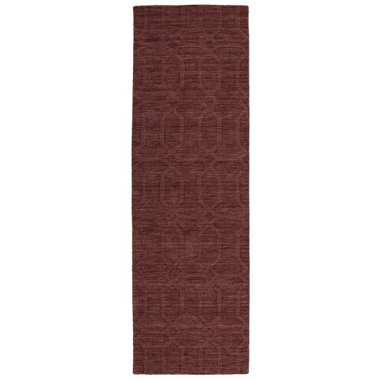 Kaleen Imprints Modern Collection Dark Cinnamon Runner 2'6" x 8'