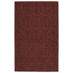 Kaleen Imprints Modern Collection Dark Cinnamon Area Rug 3'6" x 5'6"