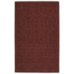 Kaleen Imprints Modern Collection Dark Cinnamon Area Rug 9'6" x 13'6"