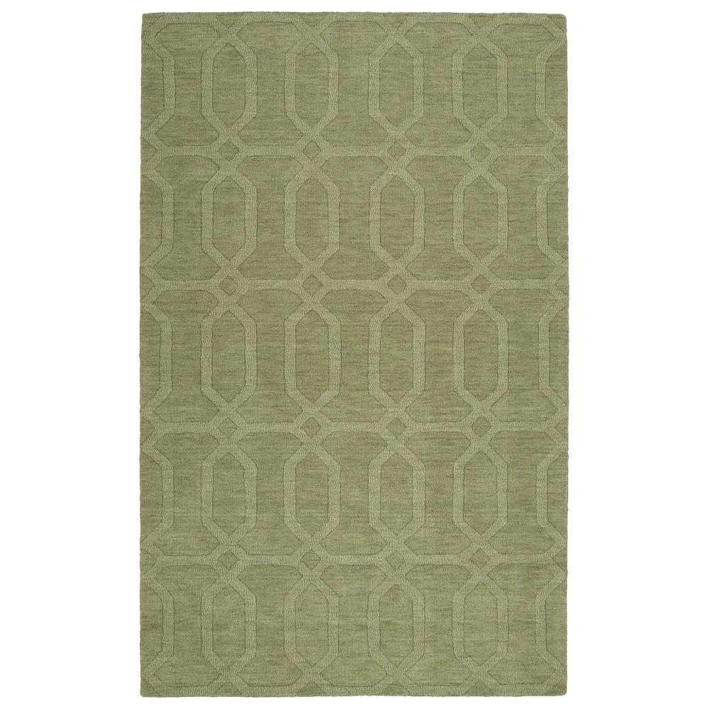 Kaleen Imprints Modern Collection Light Sage Runner 2'6" x 8'