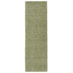 Kaleen Imprints Modern Collection Light Sage Runner 2'6" x 8'