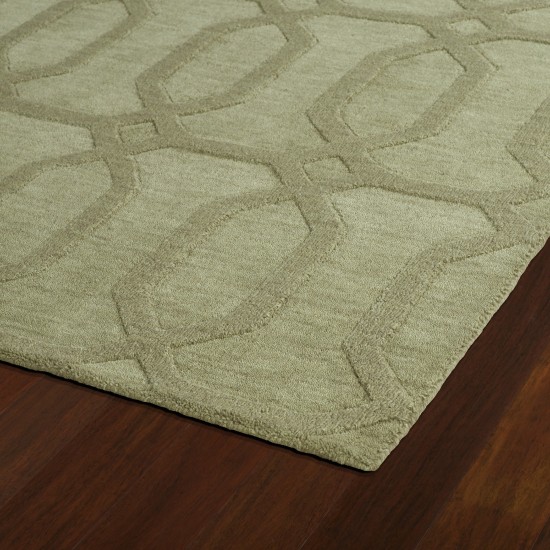 Kaleen Imprints Modern Collection Light Sage Area Rug 3'6" x 5'6"