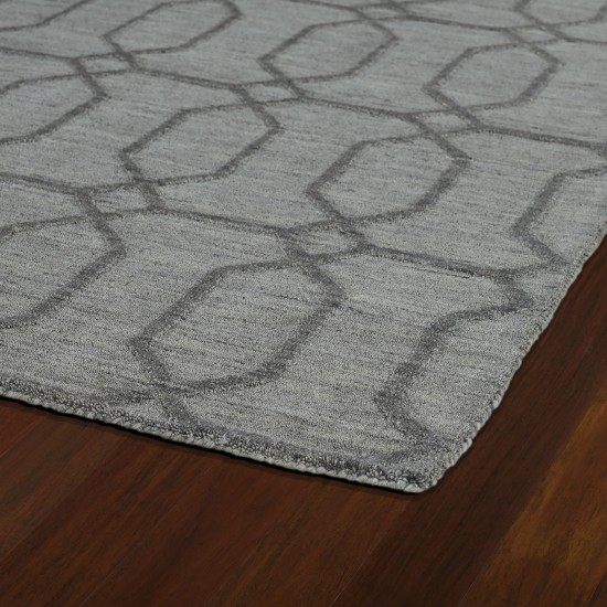 Kaleen Imprints Modern Collection Dark Grey Throw Rug 2' x 3'