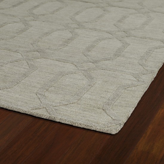 Kaleen Imprints Modern Collection IPM03-84 Oatmeal Throw Rug 2' x 3'