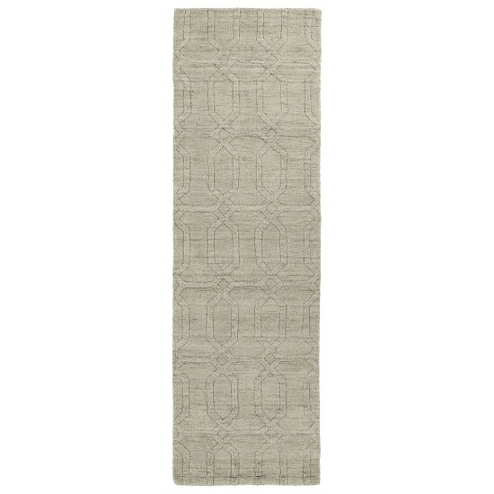 Kaleen Imprints Modern Collection IPM03-84 Oatmeal Runner 2'6" x 8'