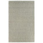 Kaleen Imprints Modern Collection IPM03-84 Oatmeal Area Rug 3'6" x 5'6"