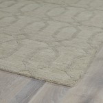 Kaleen Imprints Modern Collection IPM03-84 Oatmeal Area Rug 3'6" x 5'6"