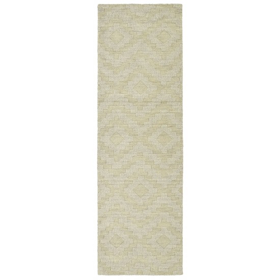 Kaleen Imprints Modern Collection Light Sand Throw Rug 2' x 3'