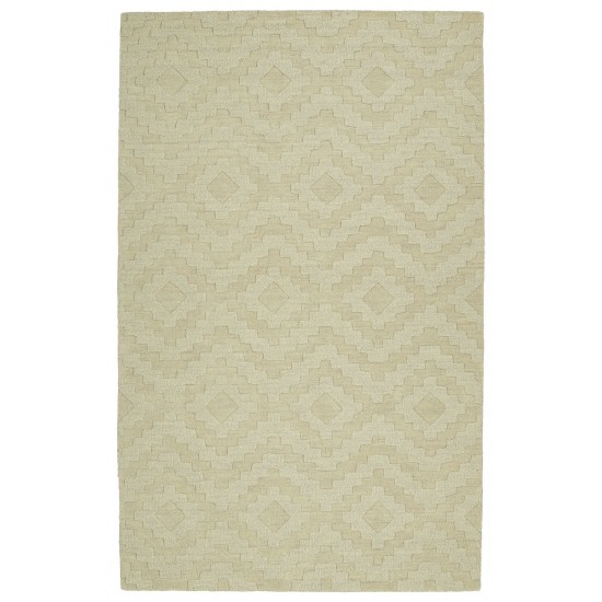 Kaleen Imprints Modern Collection Light Sand Area Rug 5' x 8'