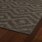 Kaleen Imprints Modern Collection IPM04-40 Chocolate Area Rug 3'6" x 5'6"