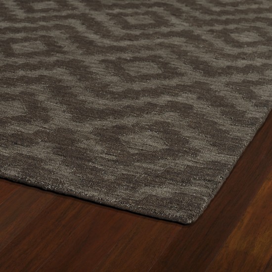 Kaleen Imprints Modern Collection IPM04-40 Chocolate Area Rug 3'6" x 5'6"