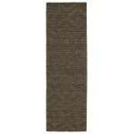 Kaleen Imprints Modern Collection IPM04-40 Chocolate Area Rug 3'6" x 5'6"